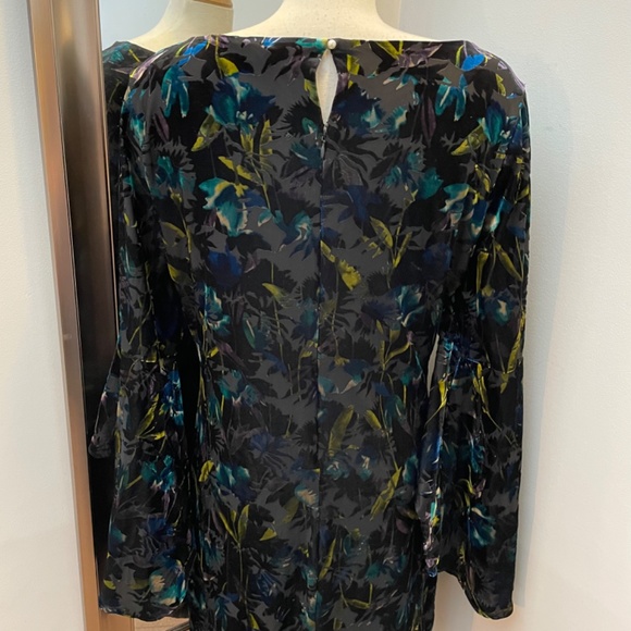 Tropical black burnt-out velvet The Limited Collection dress - Picture 8 of 14